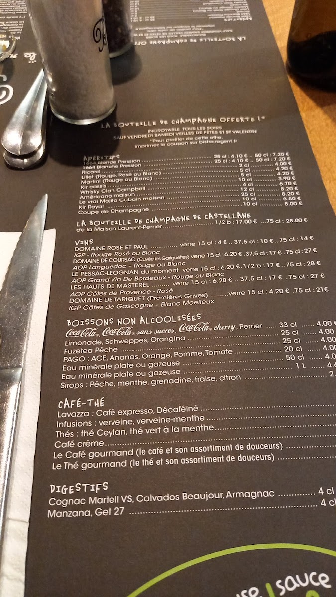 Menu Bistro Regent-3