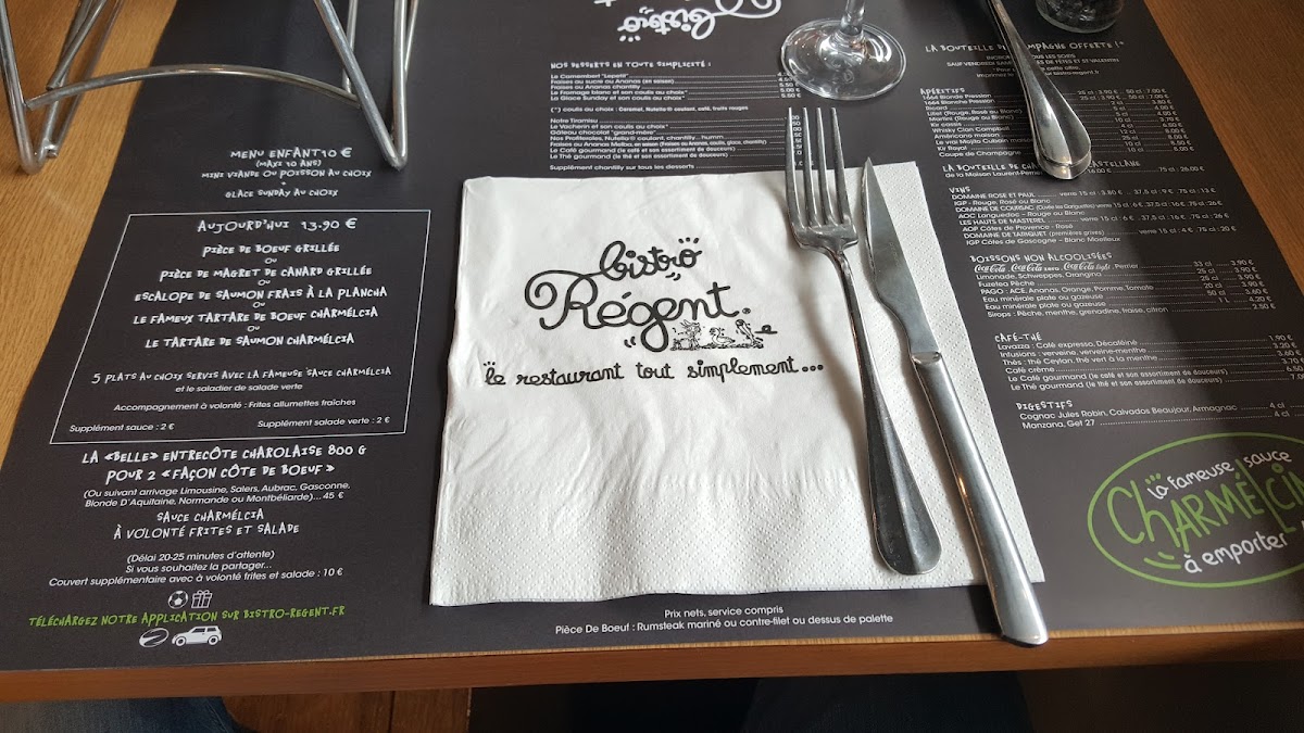 Menu Bistro Regent-6